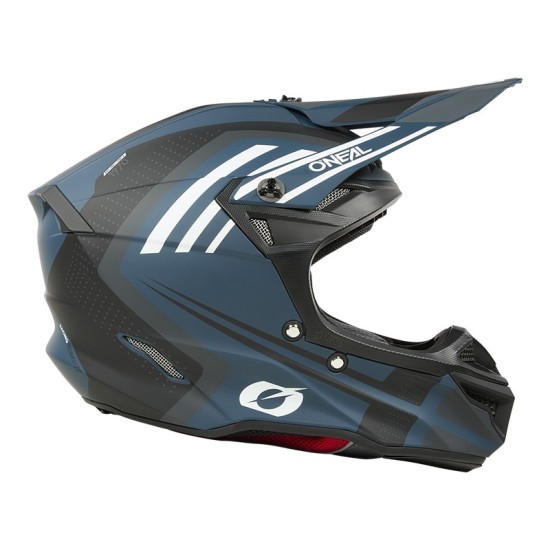 Casco de Cross 5SRS Polyacrylite Spike azul O'Neal