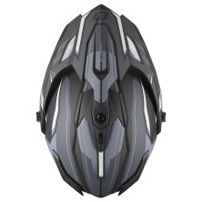 Casco A-SRS Solid negro y gris O'Neal