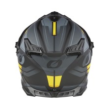 Casco A-SRS Solid negro y amarillo O'Neal