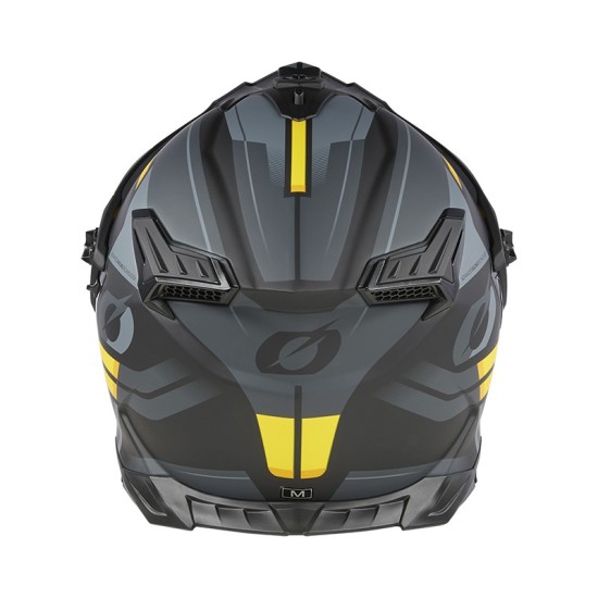 Casco A-SRS Solid negro y amarillo O'Neal