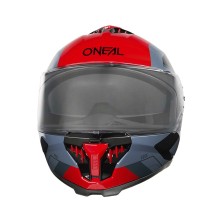 Casco CHALLENGER Exo azul y rojo O'Neal