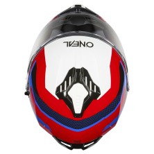 Casco CHALLENGER Exo rojo y azul O'Neal