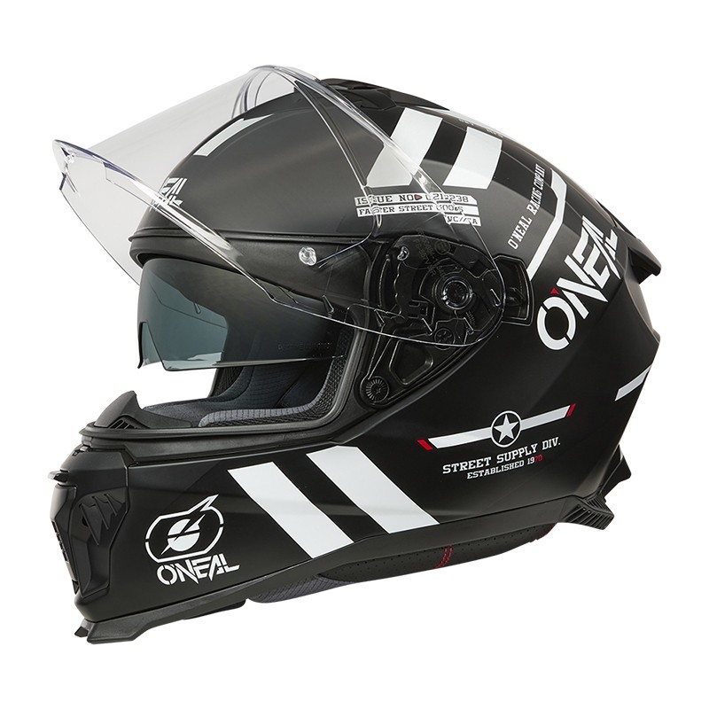 Casco CHALLENGER WARHAWK negro O'Neal