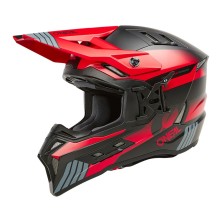 Casco de Cross EX-SRS HITCH negro y rojo O'Neal