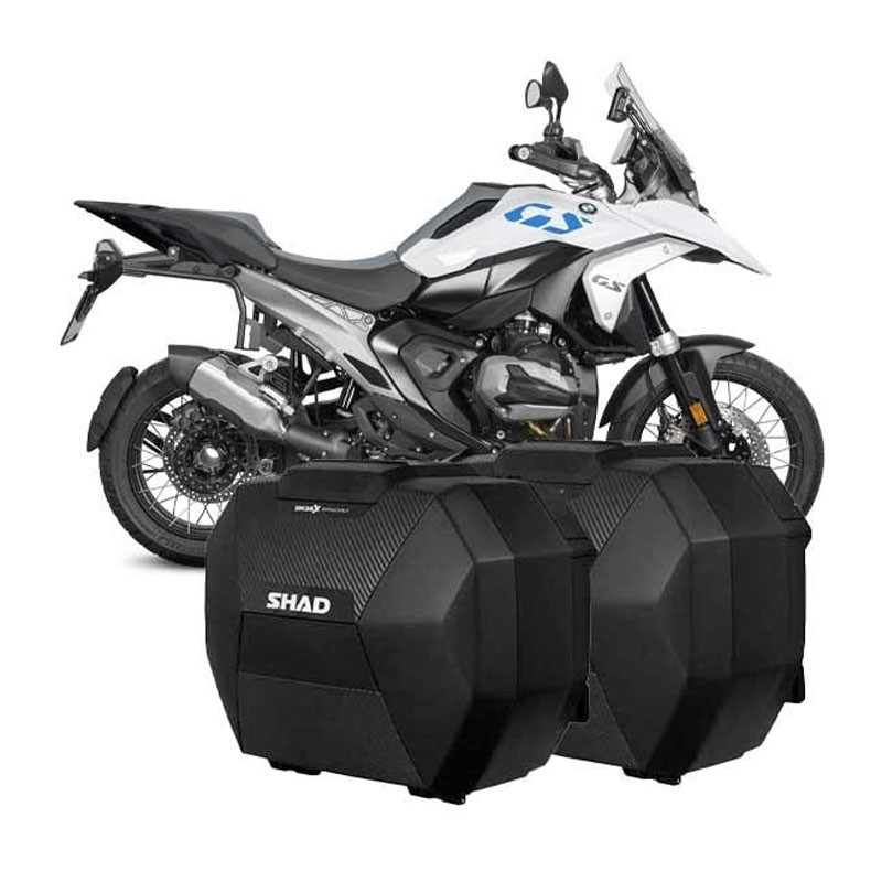 Pack maletas y portamaletas laterales BMW R1300GS 2024- Shad