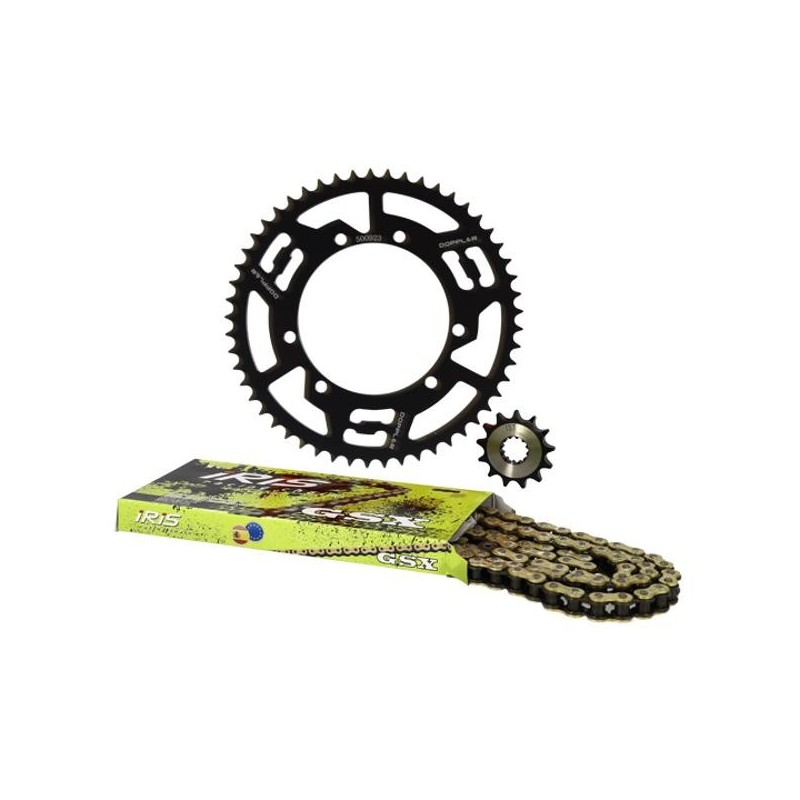 Kit de arrastre Doppler negro 428 Sherco