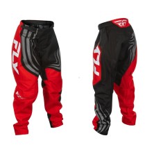 Pantalón infantil FLY RACING F-16 rojo y negro