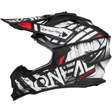 Casco de Cross 2SRS Black/White O'Neal