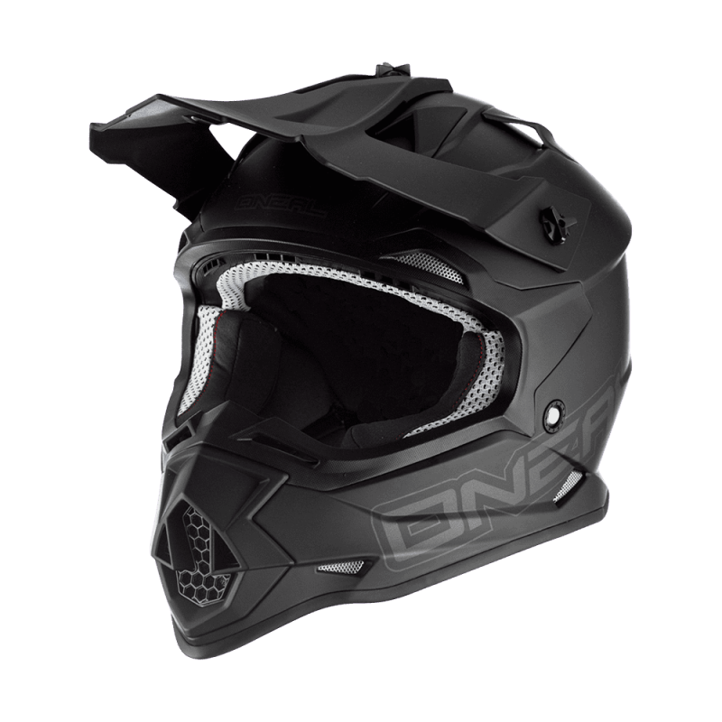 Casco de Cross 2SRS Flat Black O'Neal