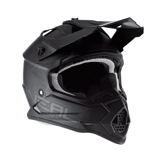 Casco de Cross 2SRS Flat Black O'Neal