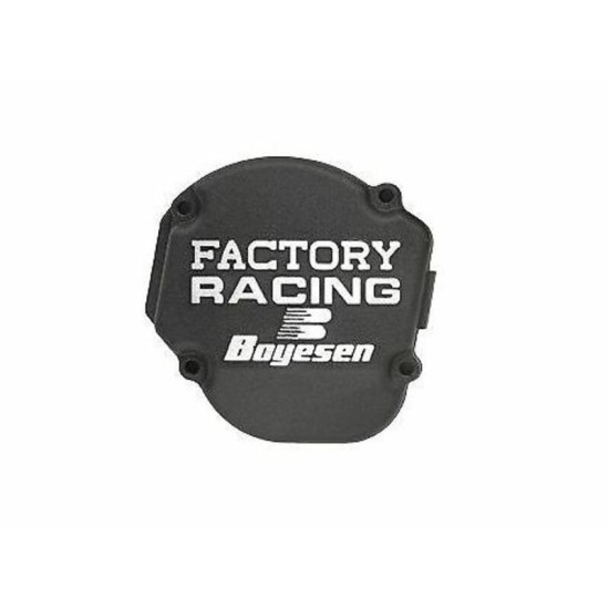 Tapa de encendido Factory Racing Negra Yamaha YZ125 BOYESEN