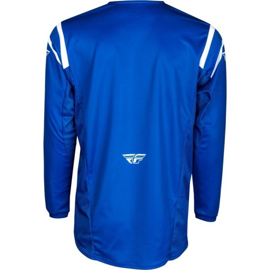 Camiseta FLY RACING Kinetic Center - Azul / Blanco