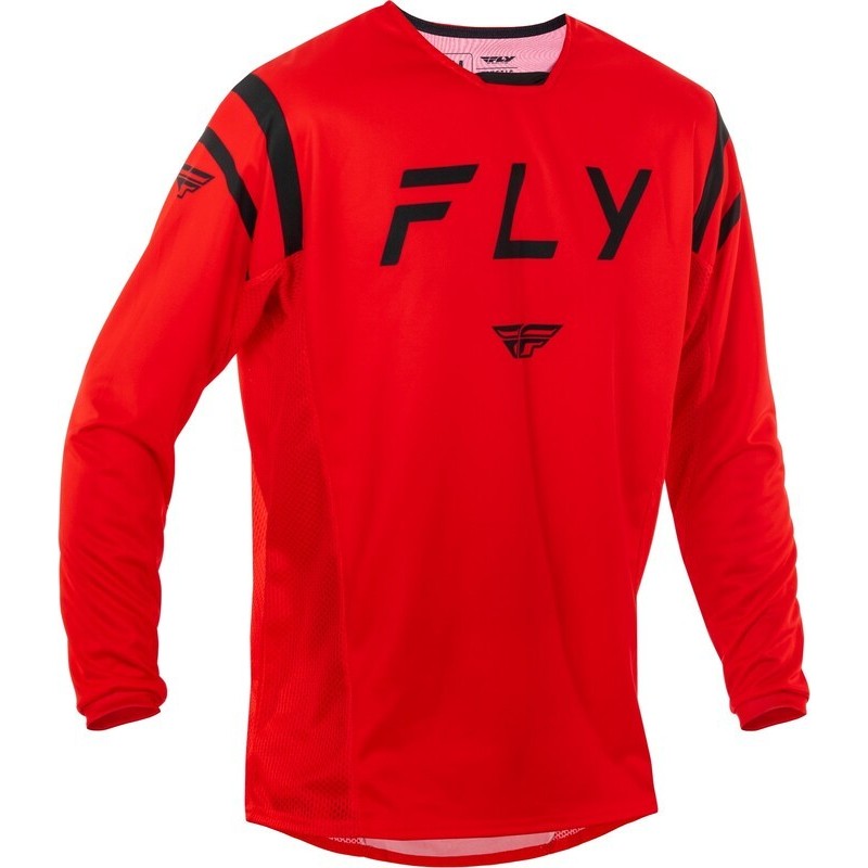 Camiseta FLY RACING Kinetic Center - Rojo / Negro