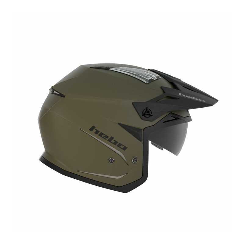 Casco Trial Hebo Zone 5 duo - Verde Hebo