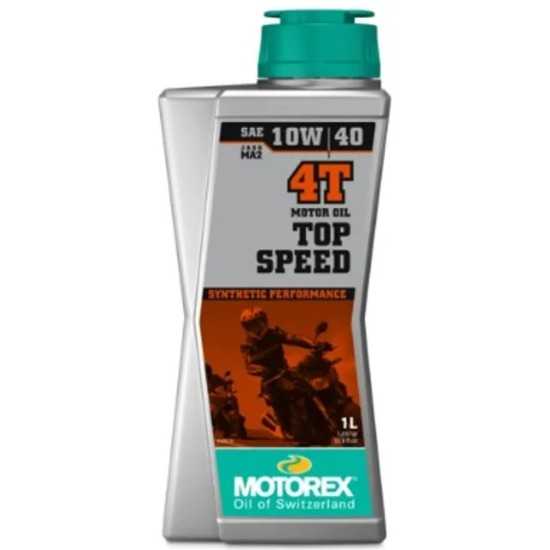 Aceite 10W40 4T 1L top speed Motorex