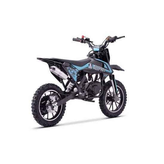 Minimoto KX 50cc AC 2.5cv Allpro - Azul flúor