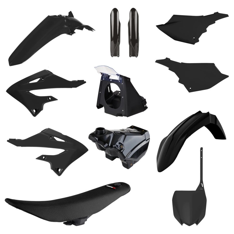 Restyling Carenado Yamaha YZ125/250 (2002-2021) 22'Style Negro