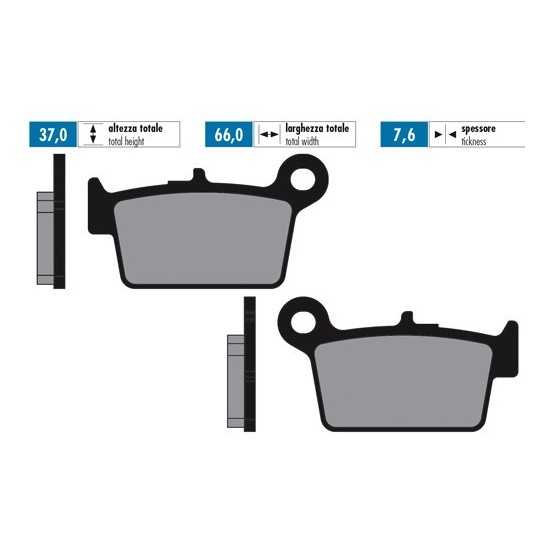 Pastillas de freno Beta RR 50cc Enduro / Supermotard