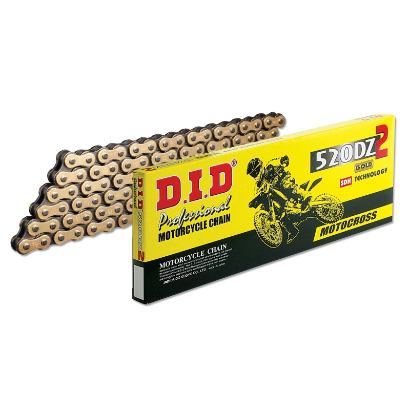 Cadena DID 520 DZ2 (G&B) -Dorada