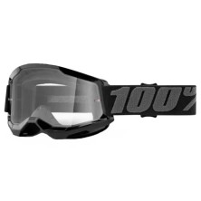 Gafas offroad 100 Strata 2 negro -cristal transparente