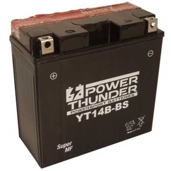 Batería CT14B-BS Sin Mantenimiento Power Thunder
