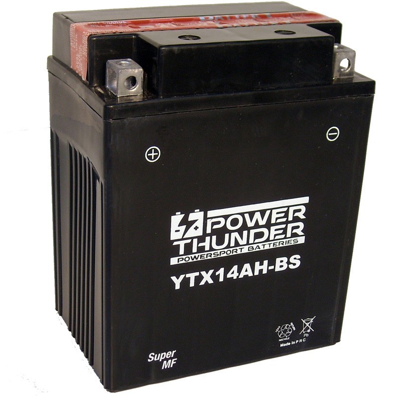 Batería CTX14AH-BS Alto Rendimiento Power Thunder