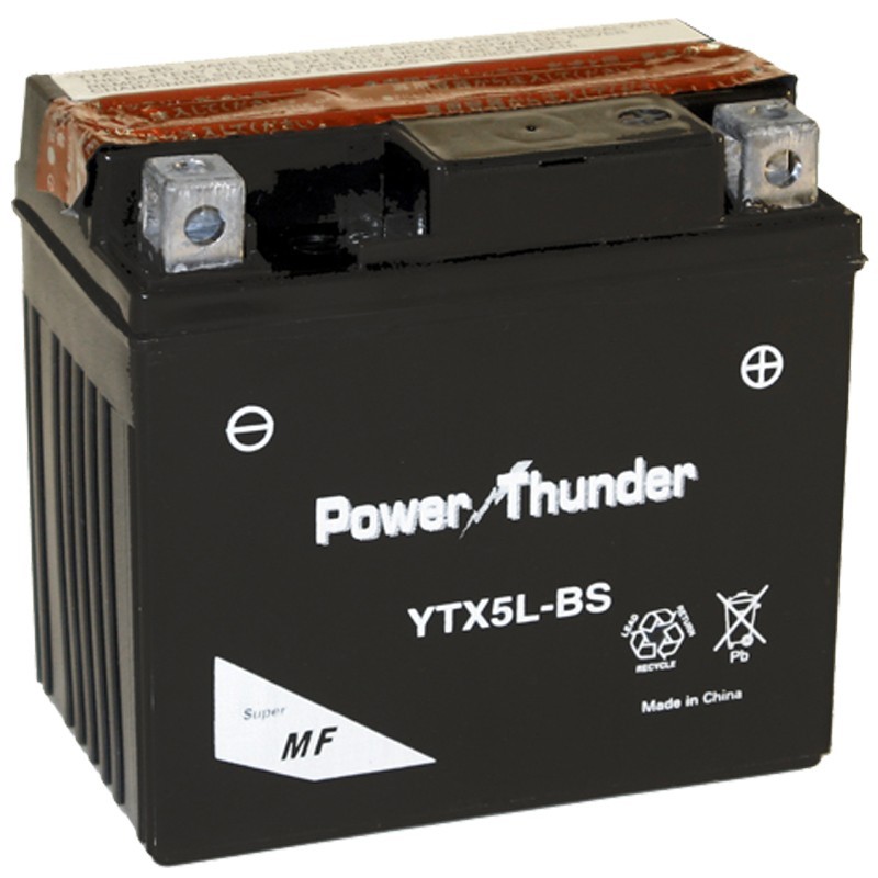 Batería CTX5L-BS Sin Mantenimiento Power Thunder
