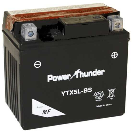 Batería CTX5L-BS Sin Mantenimiento Power Thunder