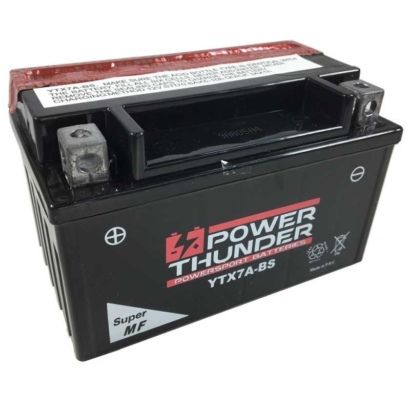 Batería CTX7A-BS Sin Mantenimiento Power Thunder