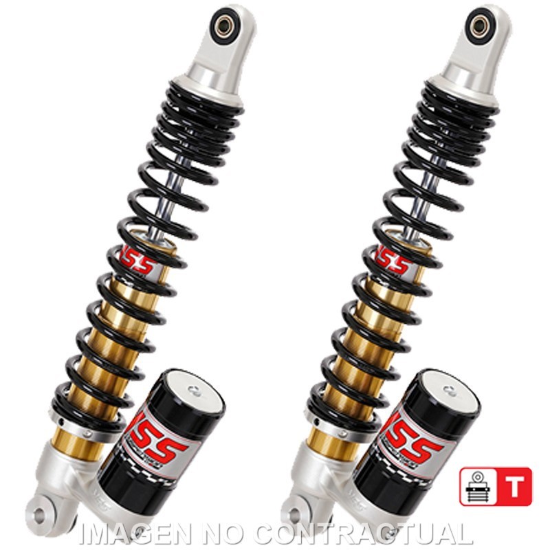 Juego Amortiguadores Traseros YSS Gas Eco Line c/Botella inferior Honda SH 125