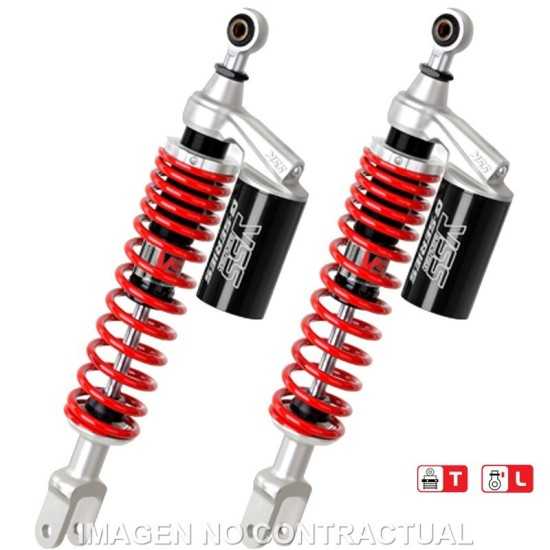 Juego Amortiguadores Traseros YSS Gas Eco Line c/Botella superior Honda Forza 300