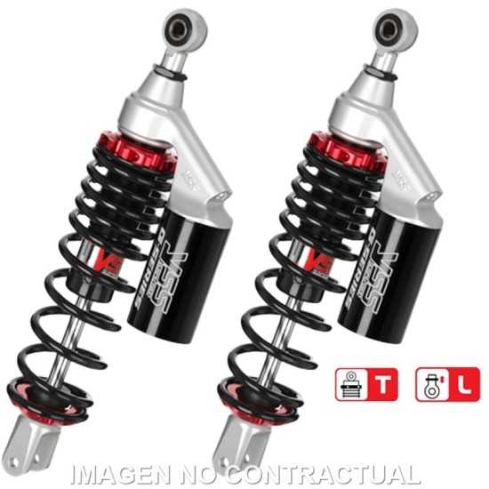 Juego Amortiguadores Traseros YSS Gas Eco Line Yamaha: N-Max 125