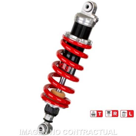 Amortiguador Trasero YSS Gas Top Line Honda XLV1000