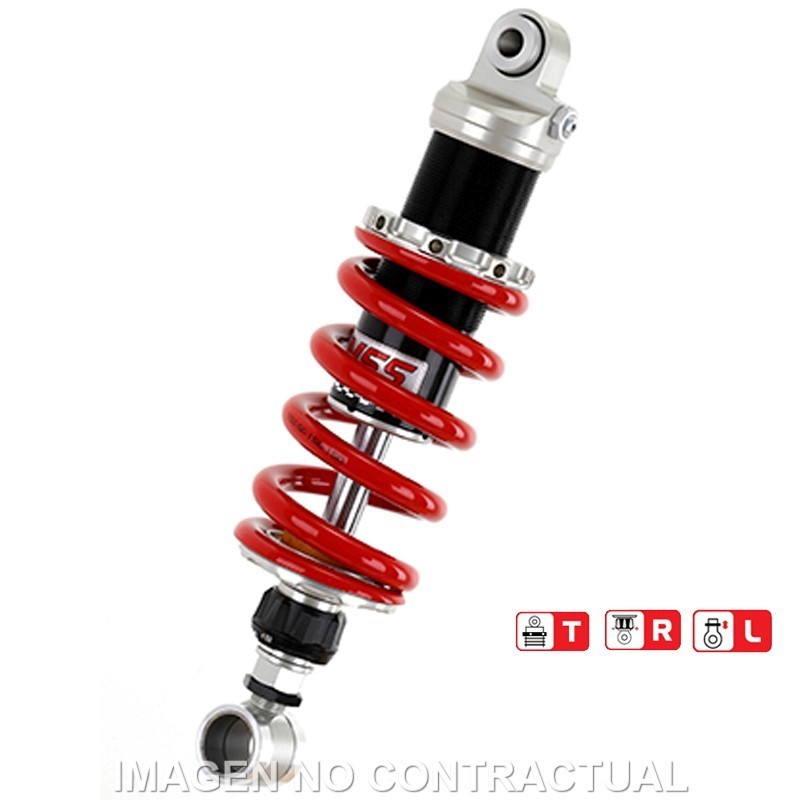 Amortiguador Trasero YSS Gas Top Line Triumph Daytona