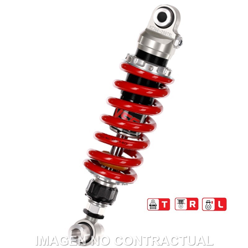 Amortiguador Trasero YSS Gas Top Line Yamaha YZF R3