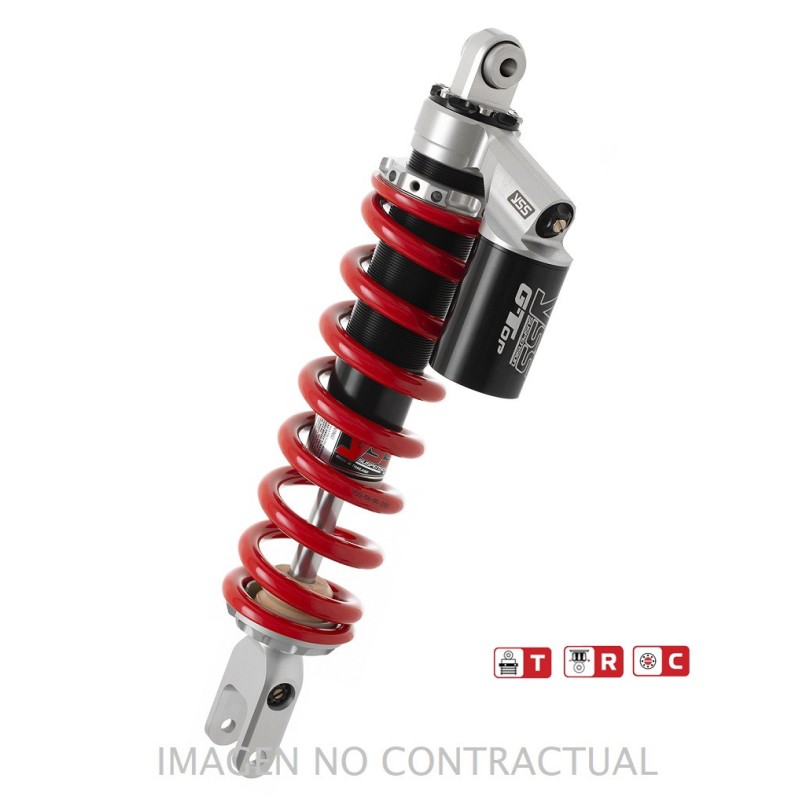 Amortiguador Trasero YSS Gas Top Line c/Botella superior Honda CRF 300 L