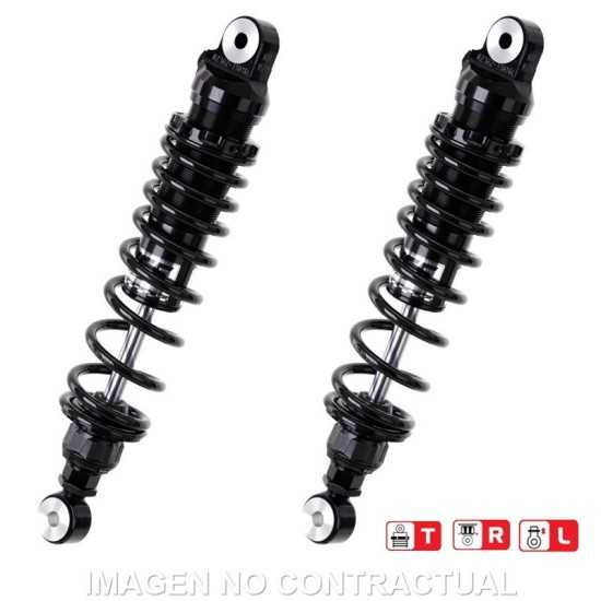 Juego Amortiguadores Traseros YSS Black Edition Gas Top Line BMW R 100