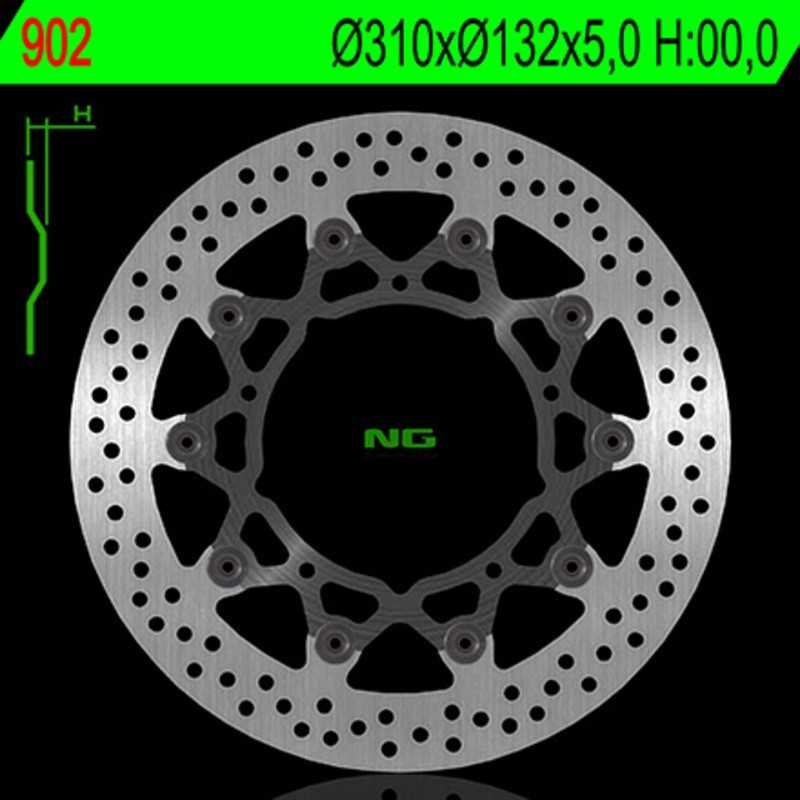 Disco de freno NG BRAKES redondo flotante 902