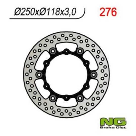 Disco de freno NG BRAKES redondo flotante 276/OLD