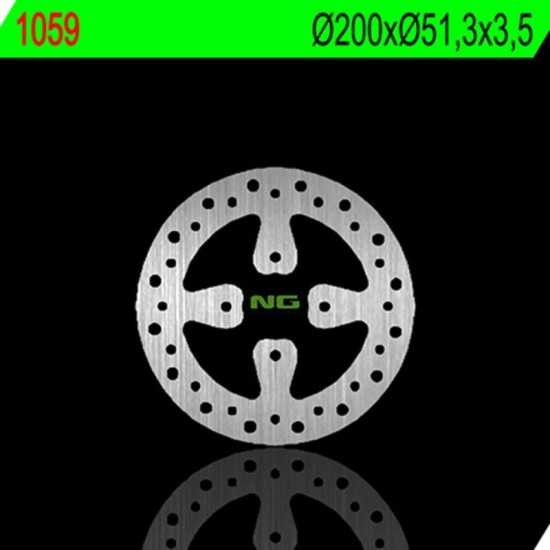 Disco de freno NG BRAKES redondo fijo 1059