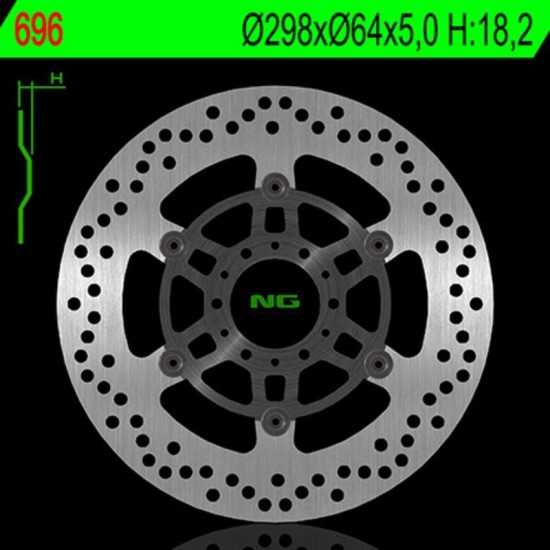 Disco de freno NG BRAKES redondo flotante 696