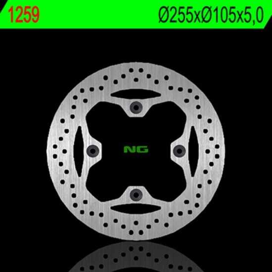 Disco de freno NG BRAKES redondo fijo 1259
