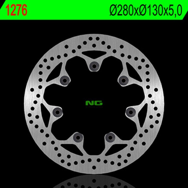 Disco de freno NG BRAKES redondo fijo 1267