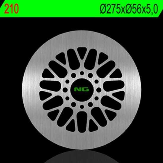 Disco de freno NG BRAKES redondo fijo 210
