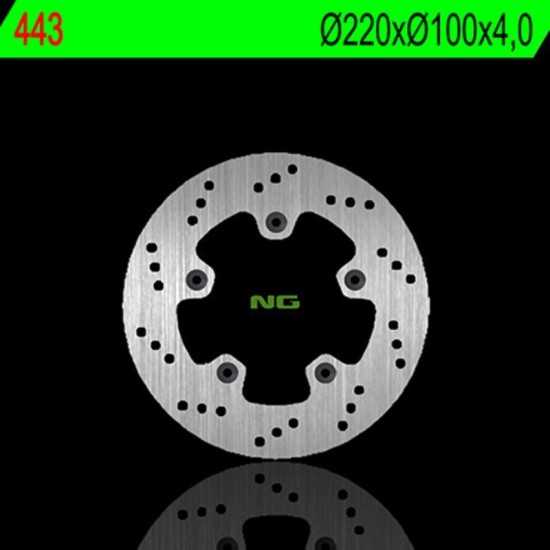 Disco de freno NG BRAKES redondo fijo 443