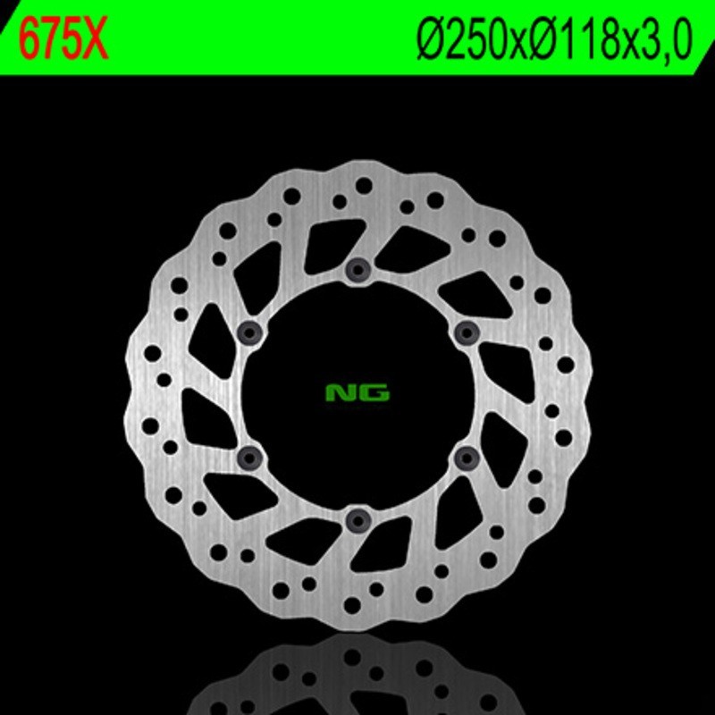 Disco de freno NG BRAKES ondulado fijo 675X