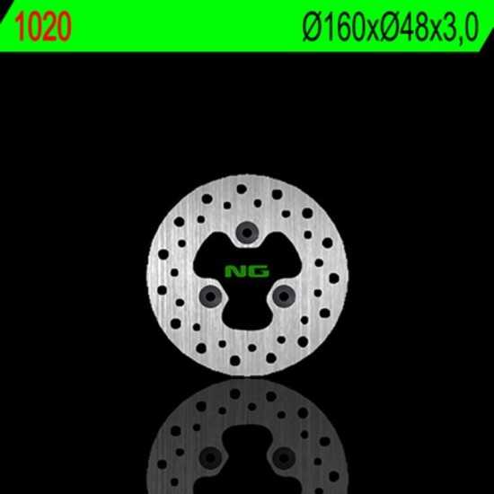 Disco de freno NG BRAKES redondo fijo 1020