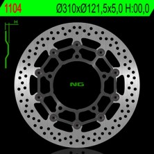 Disco de freno NG BRAKES redondo flotante 1104