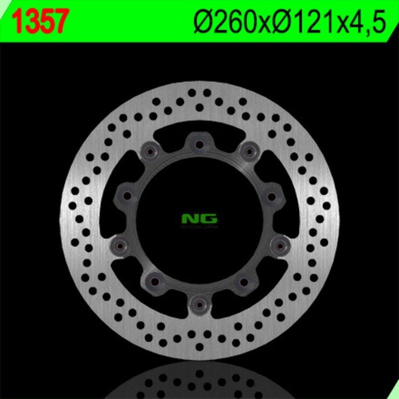 Disco de freno NG BRAKES redondo flotante 1357