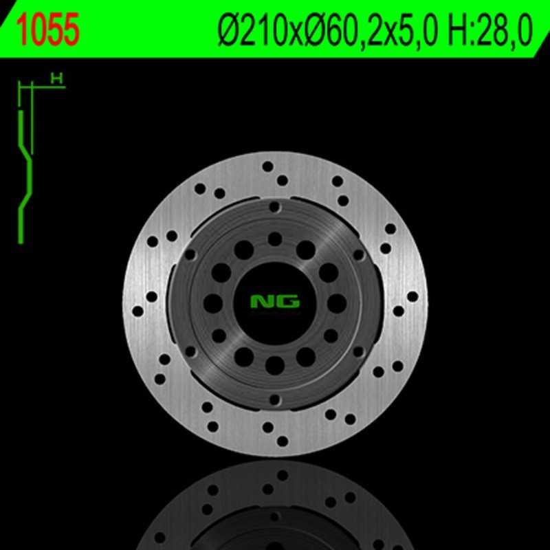 Disco de freno NG BRAKES redondo flotante 1055